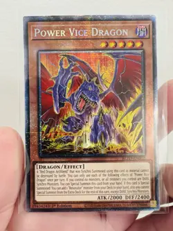Power Vice Dragon Starlight Rare 1st Ed NM - Image 1