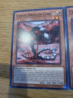 Cyber Dragon Core SDCS-EN008 Common 1st Edition English Yugioh! - Image 2