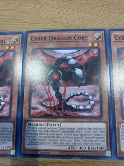 Cyber Dragon Core SDCS-EN008 Common 1st Edition English Yugioh! - Image 3