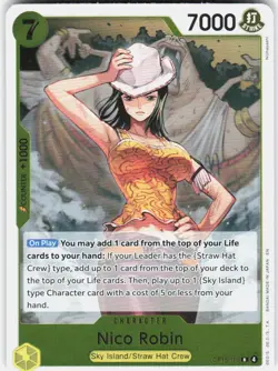 Nico Robin Foil OP15-109 Adventure on Kami's Island One Piece - Image 1