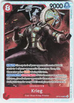 Krieg Foil OP15-008 Adventure on Kami's Island One Piece - Image 1
