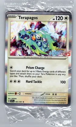 Sealed - Terapagos - 161/191 - Horizons - Pokemon Card - Image 1