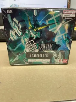GUNDAM Phantom Aria Booster Box GD04 BANDAI English Sealed card game - Image 1