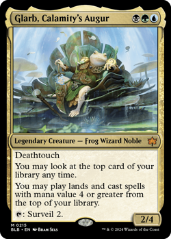 MTG Glarb, Calamity's Augur - BLB / 0215 - - Image 1
