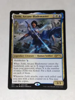 MTG Zethi, Arcane Blademaster - SLX / 017 - LP Condition - Image 1