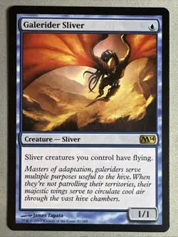 MTG / Galerider Sliver / M14 / #57 / Regular / Rare / NM - Image 1