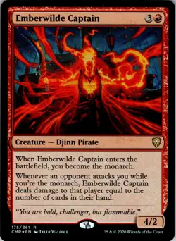 Emberwilde Captain R Commander Legends 175 Foil - Image 1