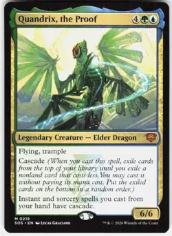 Quandrix the Proof 218 Secrets of Strixhaven Magic the Gathering - Image 1