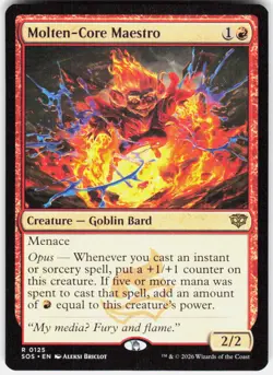 Molten-Core Maestro 125 Secrets of Strixhaven Magic the Gathering - Image 1