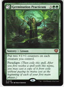 Germination Practicum 149 Secrets of Strixhaven Magic the Gathering - Image 1