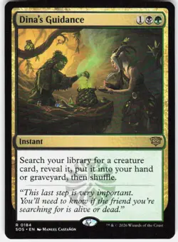 Dina's Guidance 184 Secrets of Strixhaven Magic the Gathering - Image 1