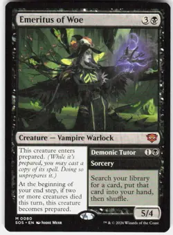 Emeritus of Woe 80 Secrets of Strixhaven Magic the Gathering - Image 1