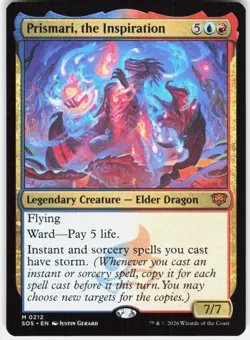 Prismari the Inspiration 212 Secrets of Strixhaven Magic the Gathering - Image 1