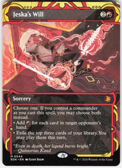 Jeska's Will 44 Secrets of Strixhaven: Mystical Archive Magic the Gathering - Image 1