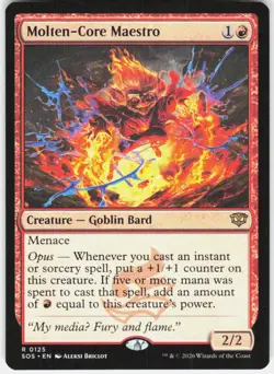 Molten Core Maestro 125 Secrets of Strixhaven Magic the Gathering - Image 1