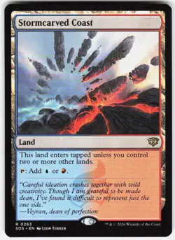 Stormcarved Coast 263 Secrets of Strixhaven Magic the Gathering - Image 1