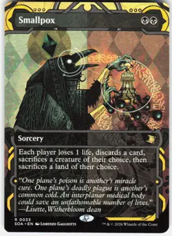 Smallpox 33 Secrets of Strixhaven: Mystical Archive Magic the Gathering - Image 1