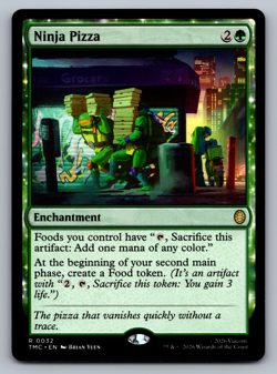 Ninja Pizza - Teenage Mutant Turtles TMNT - MTG - Image 1