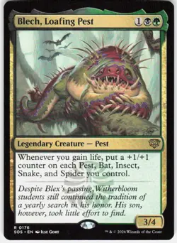 Blech Loafing Pest 176 Secrets of Strixhaven Magic the Gathering - Image 1