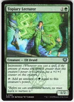 Topiary Lecturer 165 Secrets of Strixhaven Magic the Gathering - Image 1