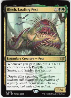 Blech Loafing Pest 176 Secrets of Strixhaven Magic the Gathering - Image 1
