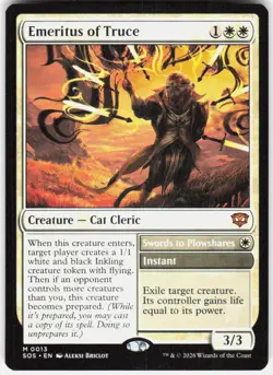 Emeritus of Truce 13 Secrets of Strixhaven Magic the Gathering - Image 1