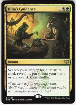 Dina's Guidance 184 Secrets of Strixhaven Magic the Gathering - Image 1