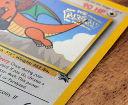 Pokemon Dragonite #5 Black Star Promo Kids WB First Movie WOTC 1999 Vintage - Image 3