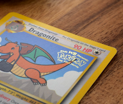 Pokemon Dragonite #5 Black Star Promo Kids WB First Movie WOTC 1999 Vintage - Image 4