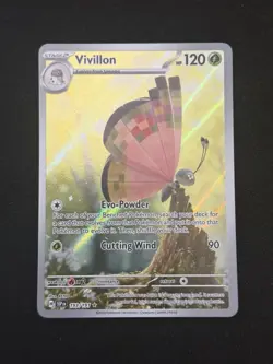 Vivillon 193/191 Illustration Rare Surging Sparks Pokemon Near Mint - Image 1