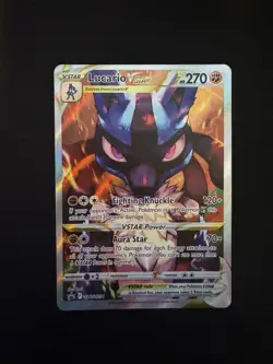 Pokemon Lucario VSTAR SWSH291 Promo Holo Card SWSH Sword & Shield 270 HP - Image 2