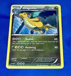 Pokemon TCG Dragonite Plasma Freeze Holo Card 83/116 2013 - Image 1