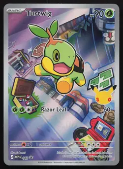 Turtwig 040 Holo MEP ME: Mega Evolution Promo Pokemon - NM - Image 1