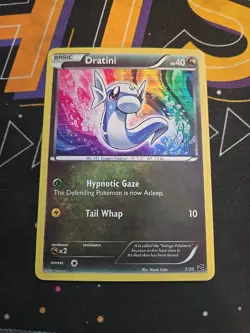 Pokemon Dratini 2/20 Dragon Vault Basic Holo NM - Image 1