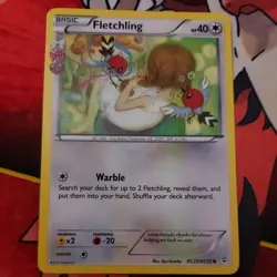 Fletchling RC25/RC32 Common Generations Pokemon Lightly Played - Image 1