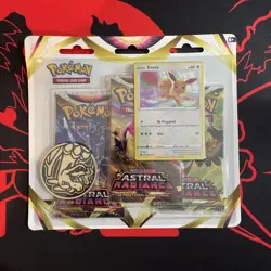 Pokemon SWSH Astral Radiance 3-Pack Blister (Eevee) New & Sealed - Image 1