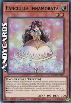 FANCIULLA INNAMORATA • (Maiden In Love) • Super R • MZMU IT020 • 1Ed • Yugioh! - Image 1