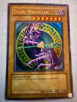 *** DARK MAGICIAN *** ORIGINAL ULTRA RARE SDY-006 (PLAYED CONDITION) YUGIOH! - Image 1