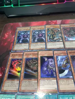 Complete Zombie Edison Deck Yugioh Dustshoot Staples Extra Synchros More - Image 3