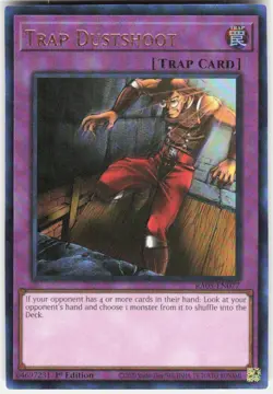 Trap Dustshoot Collector's Rare RA05-EN077 Yugioh - Image 1