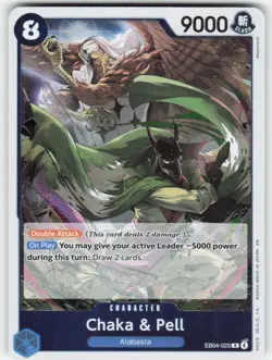 Chaka & Pell EB04-023 Rare The Azure Sea's Seven One Piece Foil Near Mint - Image 1