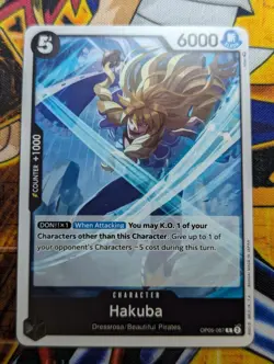Hakuba - OP05-087 - Awakening of the New Era - One Piece Card Game - Image 1
