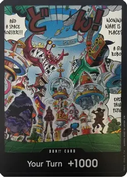 DON!! Egghead Crisis The Azure Sea's Seven English One Piece TCG Card Game - Image 2