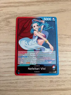 EB03-001 Nefeltari Vivi Leader English L One Piece TCG Card Game - Image 1
