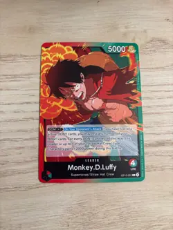 OP13-001 Monkey.D.Luffy (001) English L One Piece TCG Card Game - Image 1