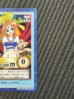 Nami ONE PIECE Carddass Hyper Battle 1999 Holo Rare S05 TCG Bandai Rare Vintage - Image 3