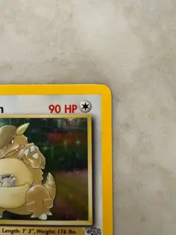 Kangaskhan Jungle Holo 5/64 WOTC 1999 Vintage Pokemon Card First Edition - Image 3