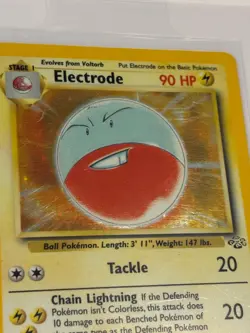 Electrode 2/64 Jungle Set 1999 Pokemon Card Holo Rare WOTC NM - Image 2