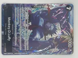 Bandai Monkey.D.Luffy Holo OP15-092 One Piece Card Game Character 7000 Power - Image 3