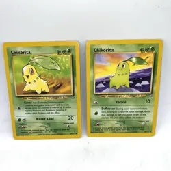 Chikorita Evolution Card Lot Bayleef Meganium Pokemon TCG - Image 4